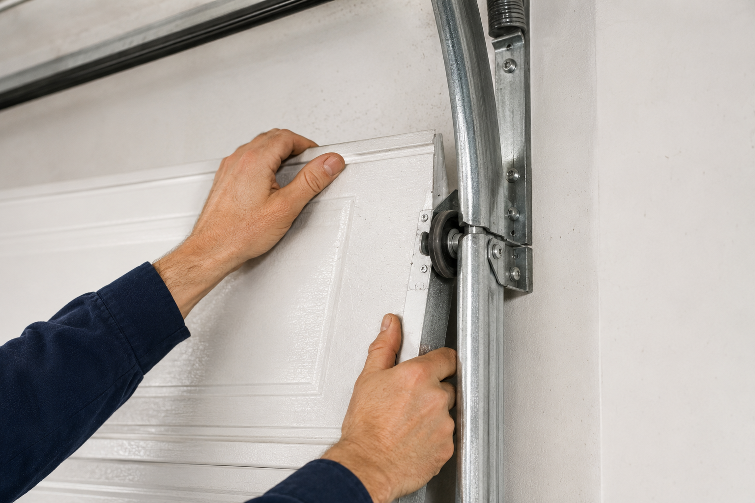 Garage Door Track Repair in Miramar FL
