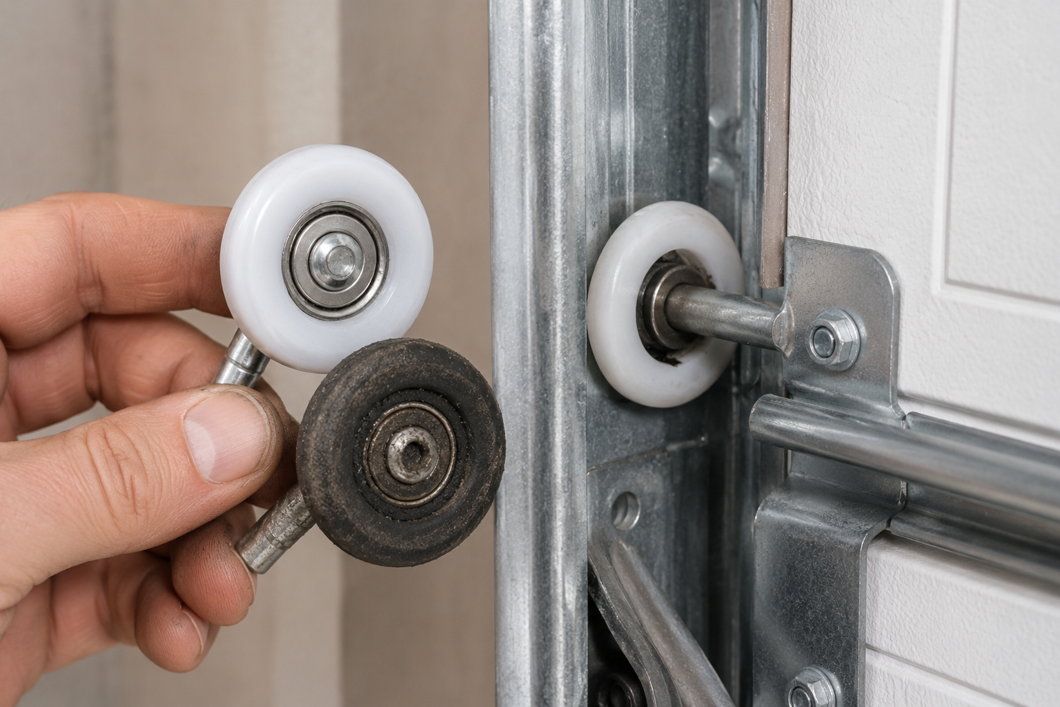 Garage Door Roller Replacement in Miramar FL