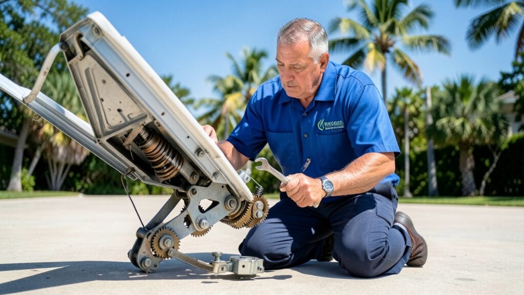 Garage Door Winter Preparation in Miramar, FL: What Cold Weather Garage Door Problems Really Look Like