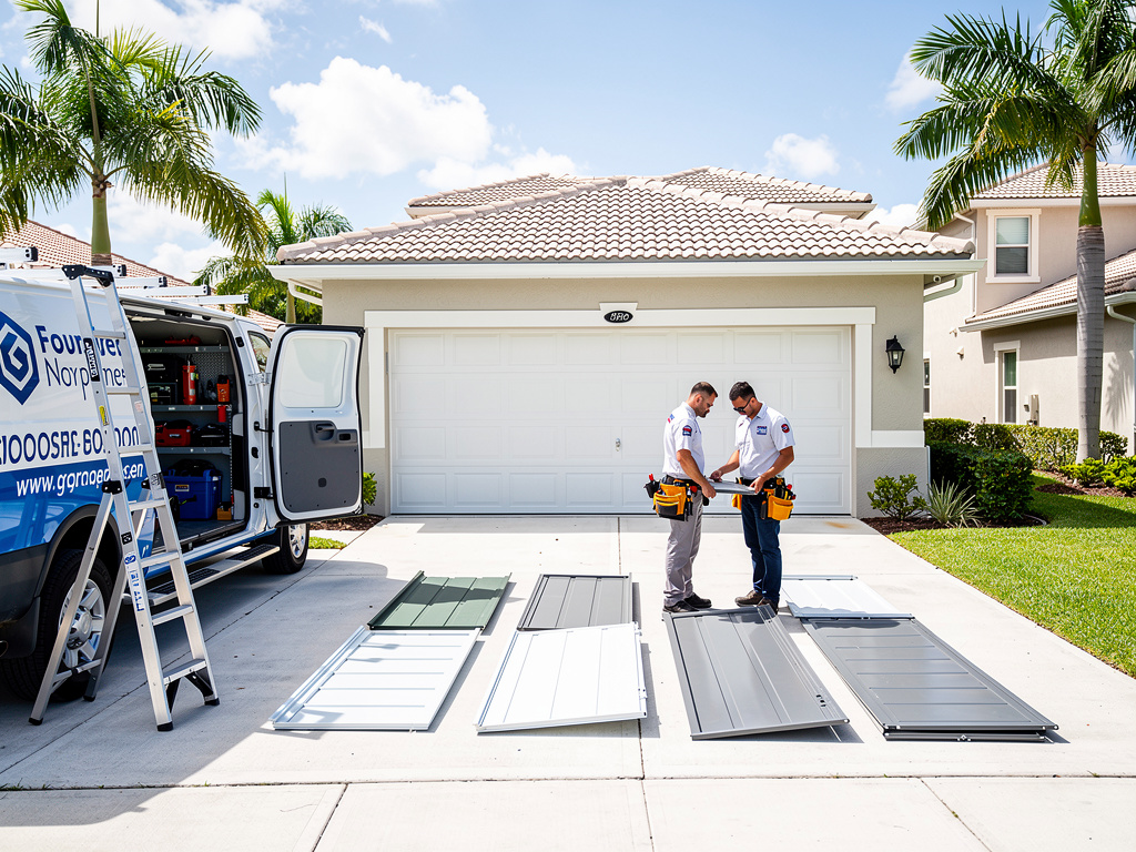 Choosing The Right Garage Door Panels And Sections For Miramar Homes