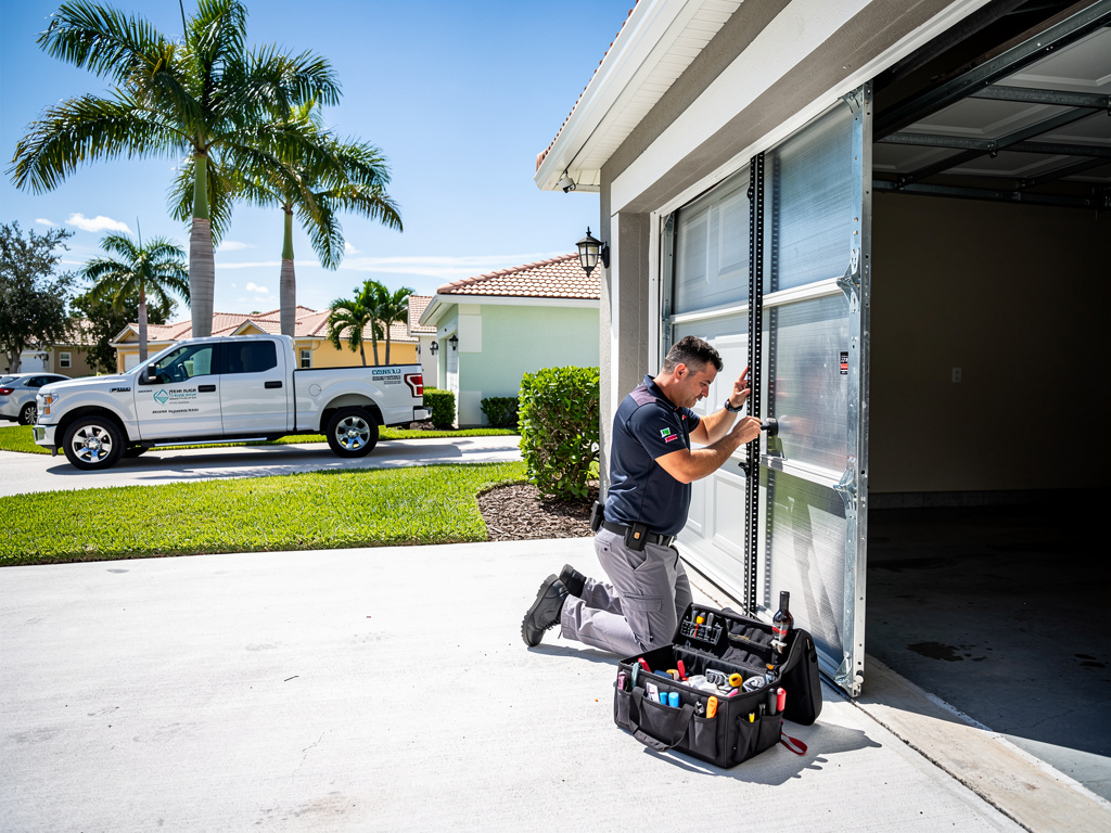 Troubleshooting Common Off-Track Garage Doors In Miramar, FL