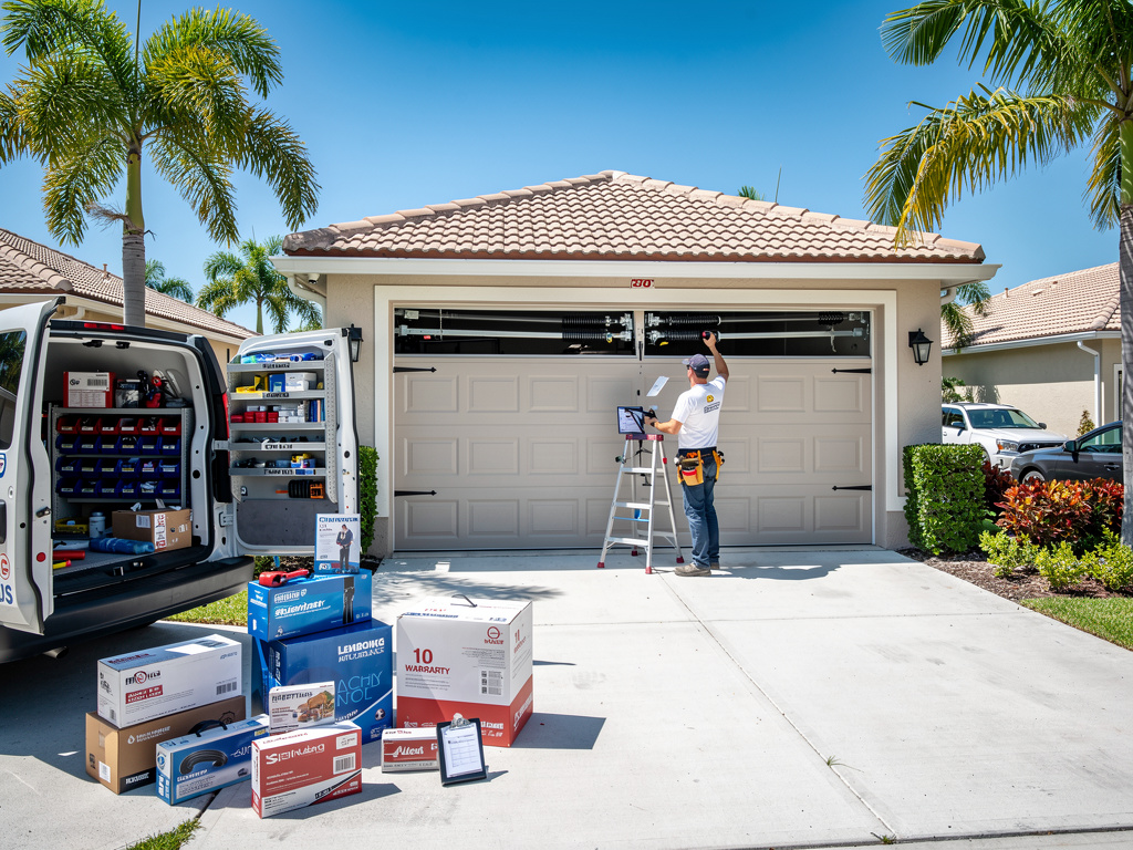Comparison Of Garage Door Spring Brands And Warranties Available In Miramar